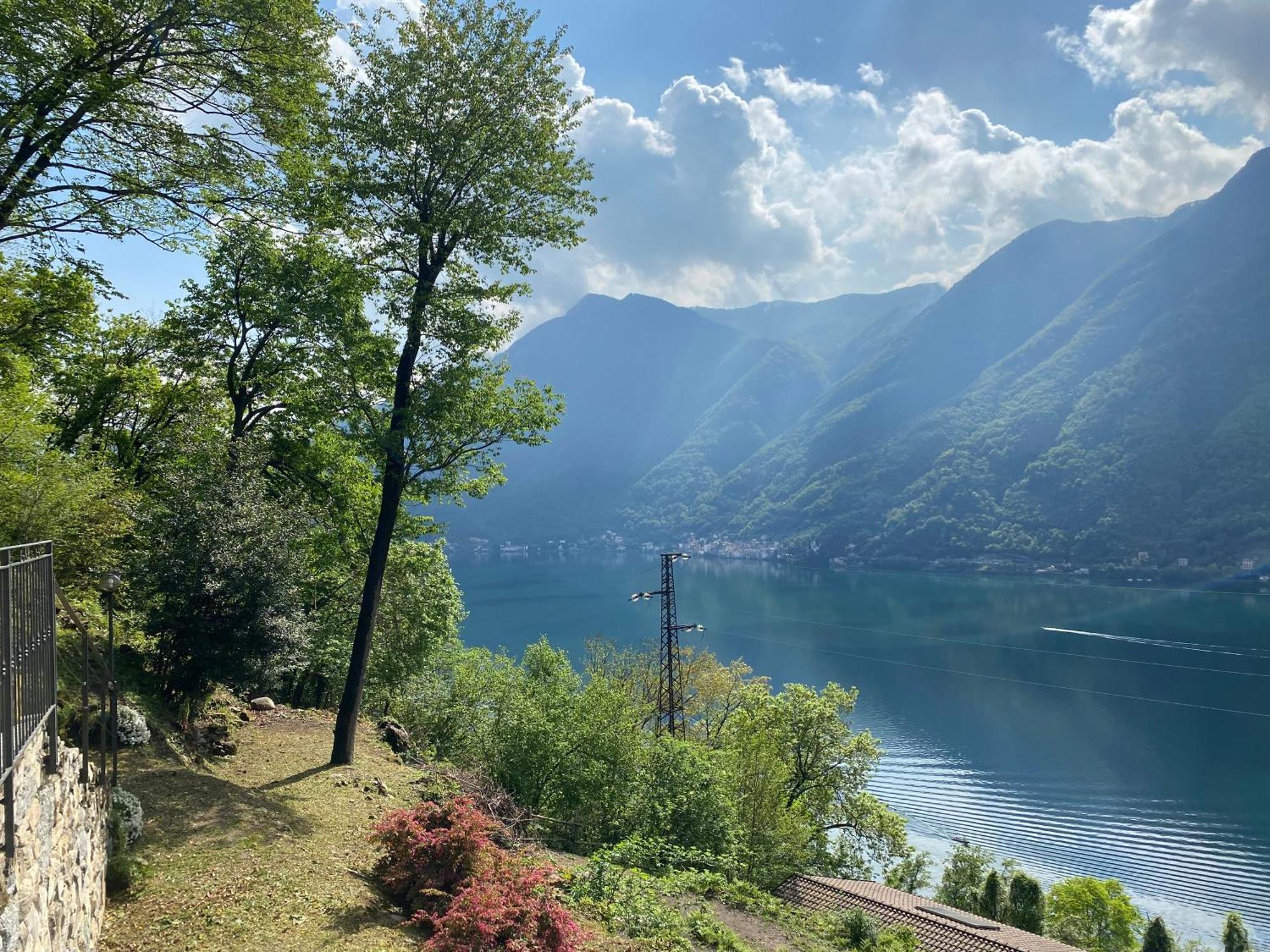 Tra Lago E Montagna Baita La Morena Nesso Ngoại thất bức ảnh