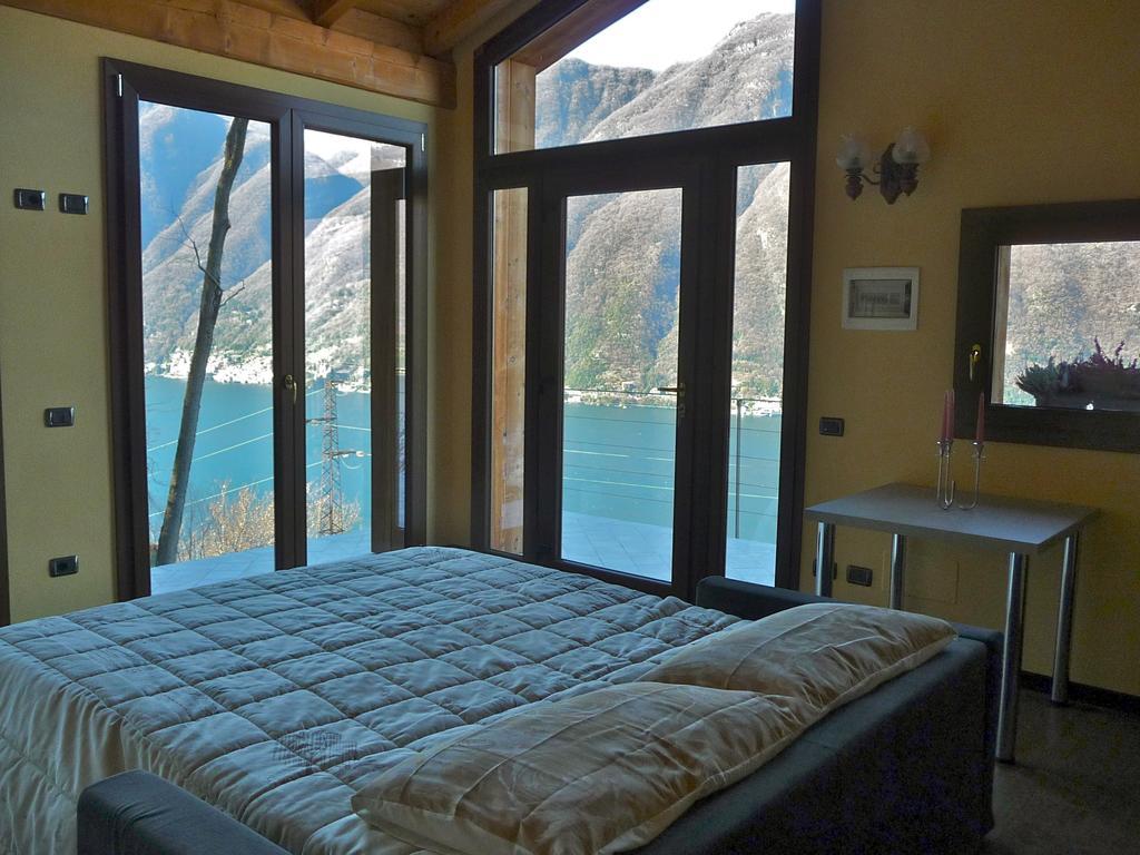 Tra Lago E Montagna Baita La Morena Nesso Ngoại thất bức ảnh