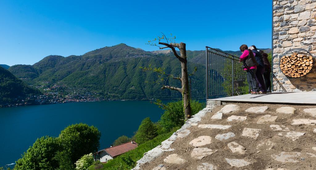 Tra Lago E Montagna Baita La Morena Nesso Ngoại thất bức ảnh