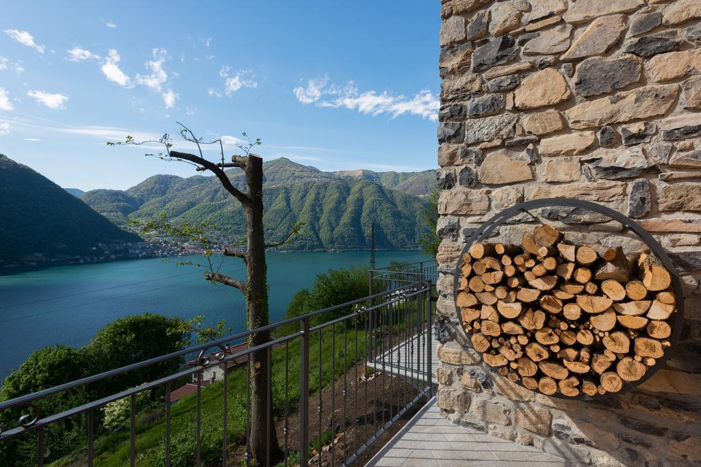 Tra Lago E Montagna Baita La Morena Nesso Ngoại thất bức ảnh